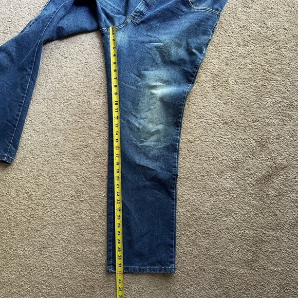 Lee Jeans Men’s Sz 40x32 Regular Fit Straight Leg Blue Medium Wash Denim - Picture 10 of 14